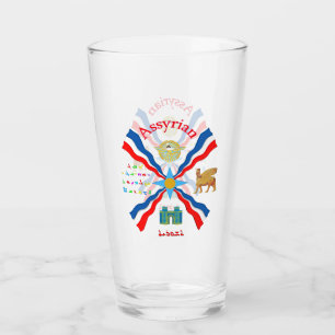Assyrian nation Glass Cup