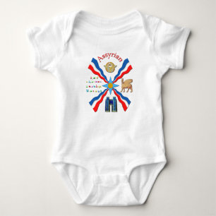 Assyrian Nation T-Shirt Baby Bodysuit