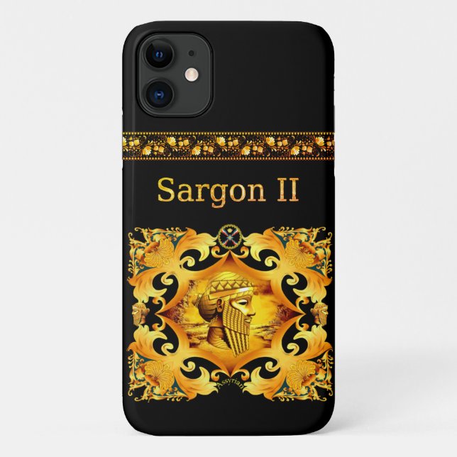 Assyrian Sargon II Case-Mate iPhone Case (Back)