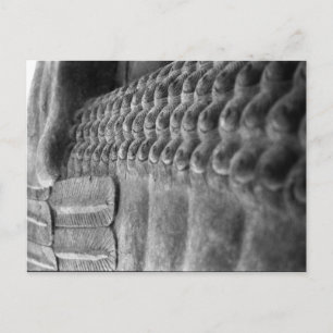 Assyrian Sculpture   Customisable Postcard