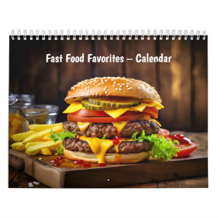 ast Food Favourites – Calendar
