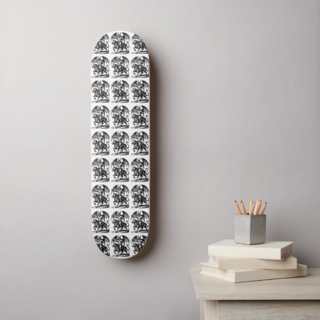 Astaroth’s Quiet Dominion Skateboard (Wall Art)