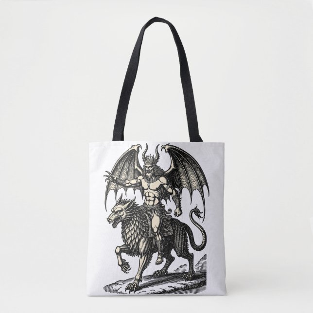 Astaroth’s Quiet Dominion Tote Bag (Front)