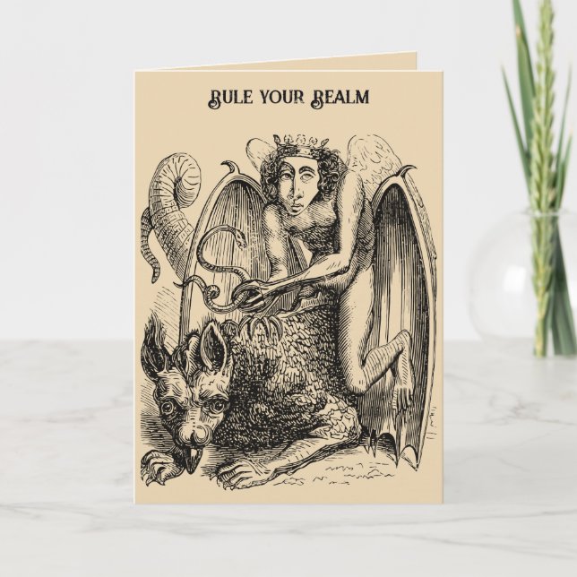 Astaroth The Crowned Beast of Sloth Card (Front)