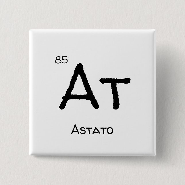 astato 85 15 cm square badge (Front)
