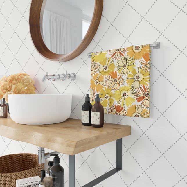 Aster bloom bath towel set (Creator Uploaded)