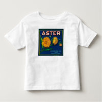 Aster Brand Citrus Crate Label