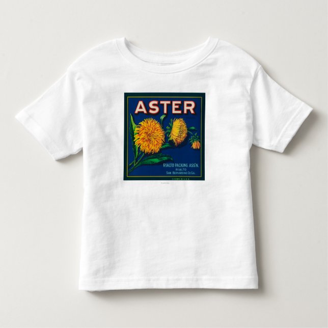 Aster Brand Citrus Crate Label Toddler T-Shirt (Front)