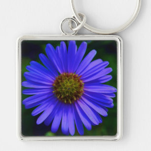 ASTER FLOWER KEY RING