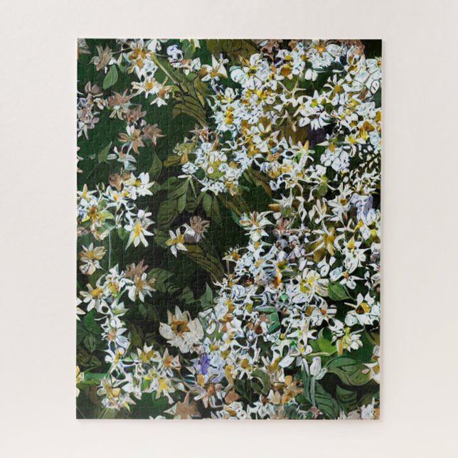 ASTER FLOWERS JIGSAW PUZZLE (Vertical)
