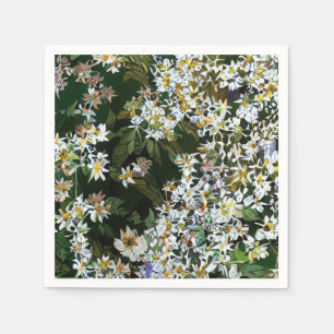 ASTER FLOWERS NAPKIN