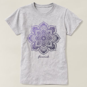 Aster Mandala Personalised T-Shirt