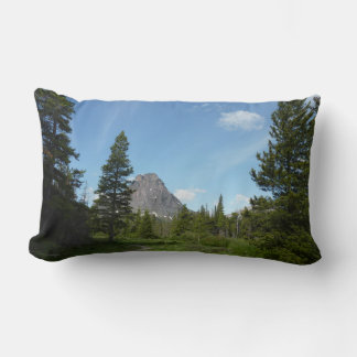 Aster Park Trail at Glacier National Park Lumbar Cushion