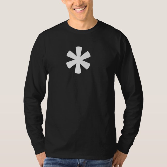 Asterisk Monogram Alphabet Punctuation Group T-Shirt (Front)