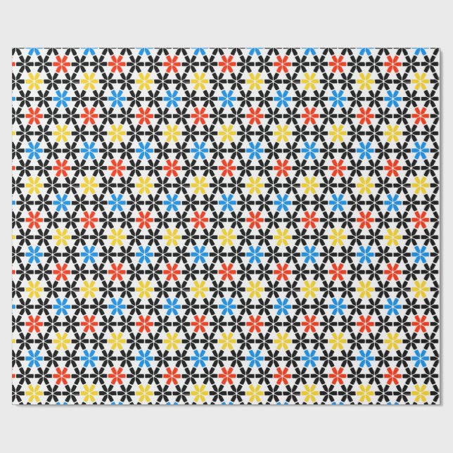 Asterisky - Shower Curtain Wrapping Paper (Flat)