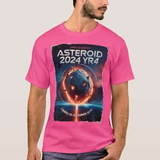Asteroid 2024 Yr4 December 2032 Astronomy T-Shirt