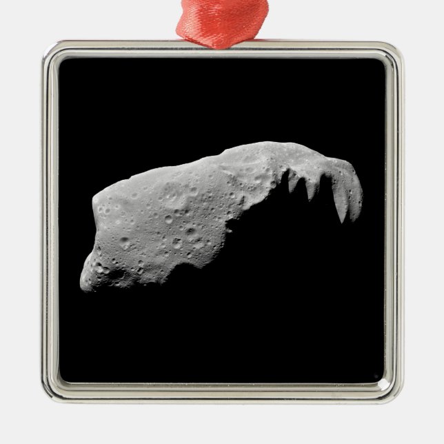 Asteroid 243 Ida Metal Tree Decoration (Front)