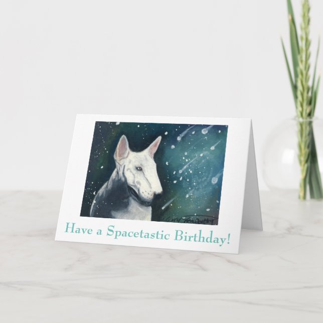 Asteroid Birthday Card (Front)