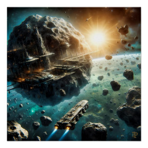 Asteroid City Poster