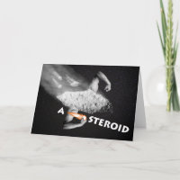 Asteroid Day, A Steroid, Muscle Rock Photomontage