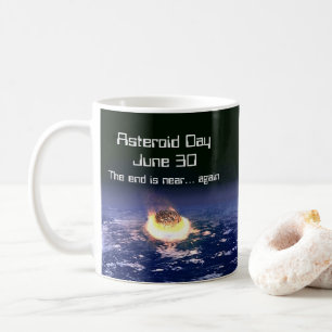 Asteroid Day June 30 Coffee Mug