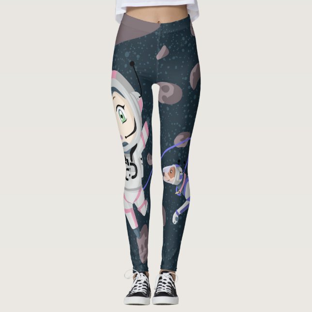 Asteroid Girl Leggings (Front)