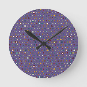 asteroid spot round clock