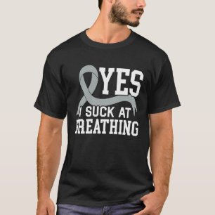 Asthma Awareness Breathing Wheezing Asthma Warrior T-Shirt
