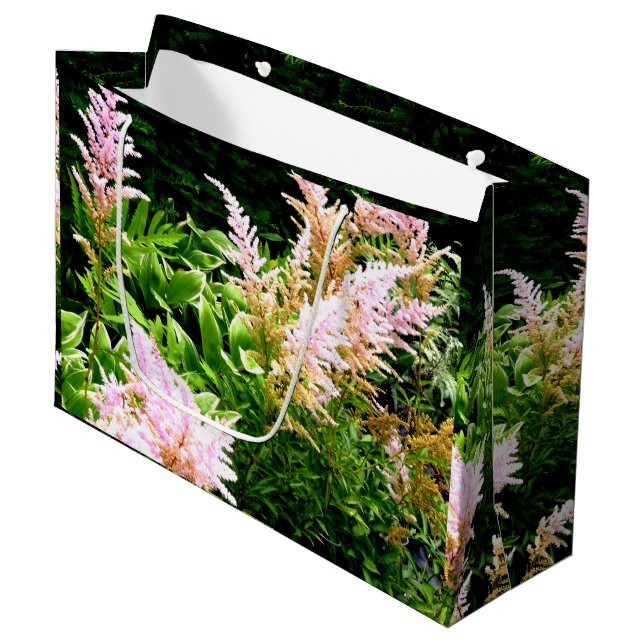 Astilbe Large Gift Bag (Front Angled)