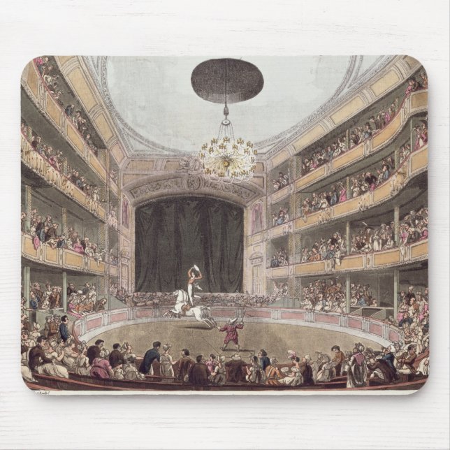 Astley's Amphitheatre from Ackermann's Mouse Pad (Front)