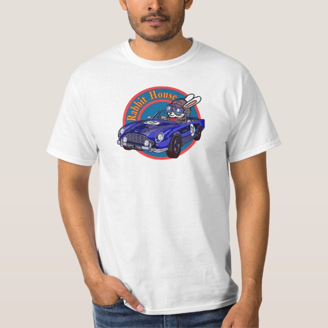 Aston type DB5 - White T-Shirt (Front)