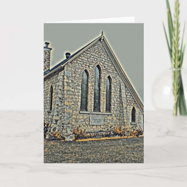 AStone Church - Blank Card (Front)