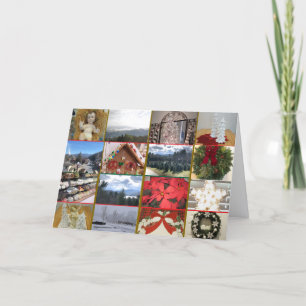 Astonishing Christmas Folded Greeting Card
