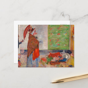 Astonishment of the Mask Wouse by James Ensor Postcard