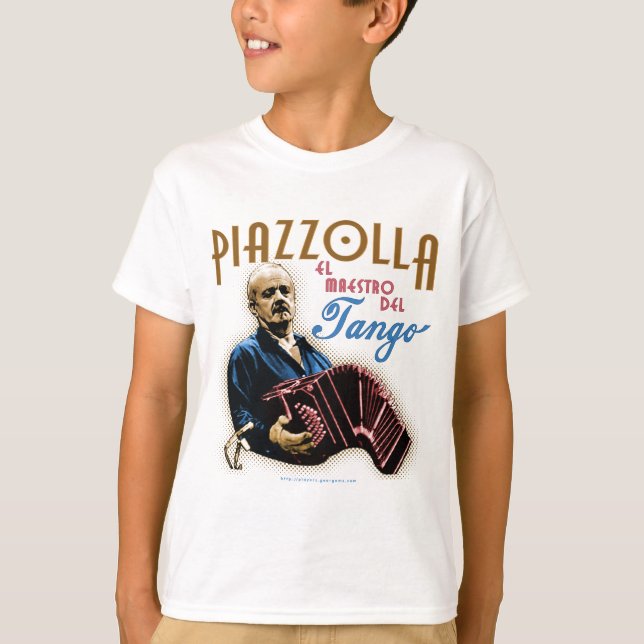 Astor Piazzolla T-Shirt (Front)