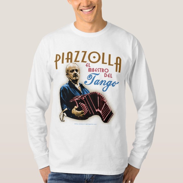 Astor Piazzolla T-Shirt (Front)