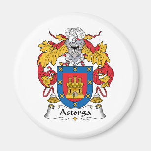 Astorga Family Crest Magnet