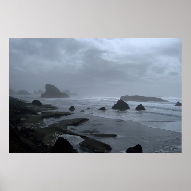 Astoria Coastline Poster (Front)