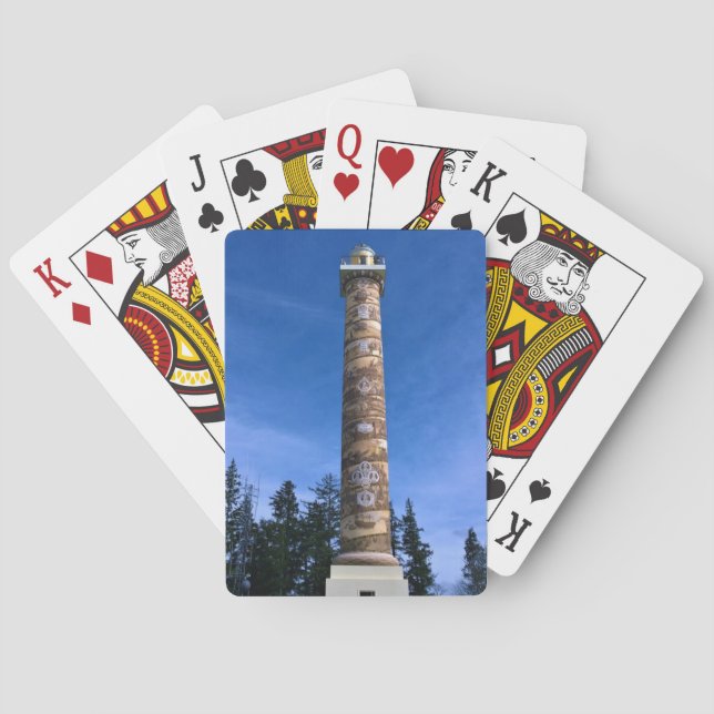 Astoria Column, Oregon Playing Cards (Back)
