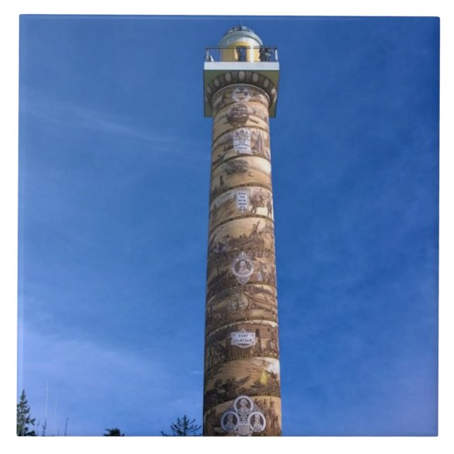 Astoria Column, Oregon Tile (Front)