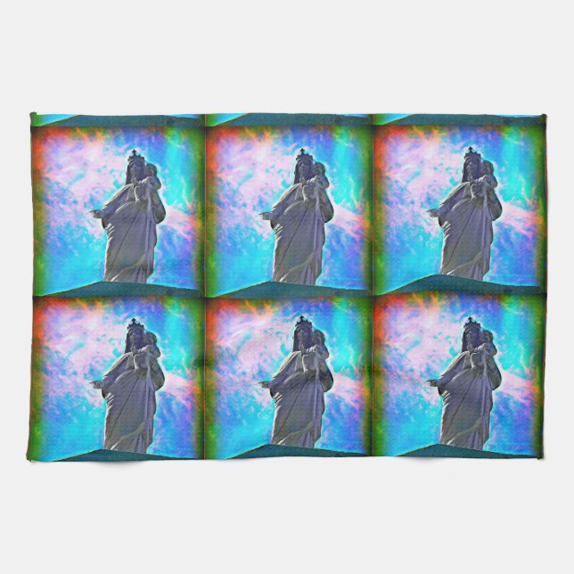 Astoria Graveyard Tea Towel (Horizontal)