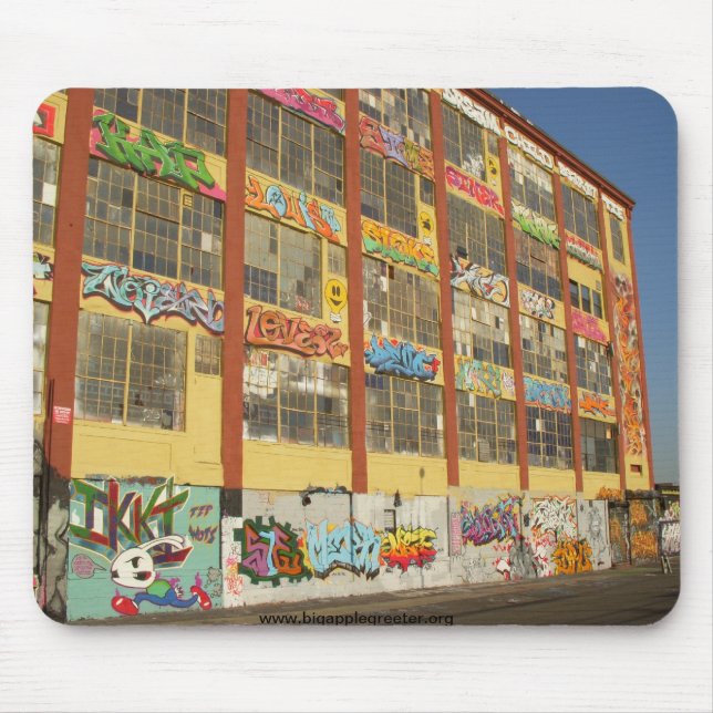 Astoria/ Long Island City Warehouse Mousepad (Front)