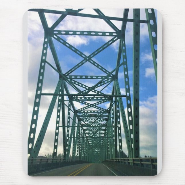 Astoria-Megler Bridge, Astoria, Oregon Mouse Pad (Front)
