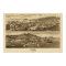 Astoria Oregon Panoramic Map 1883