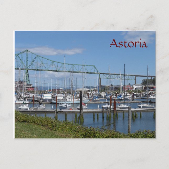 Astoria, Oregon Postcard (Front)
