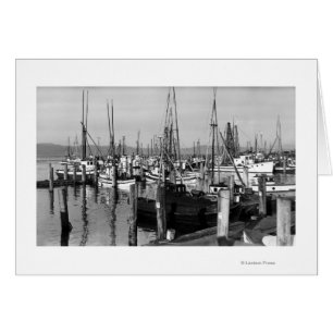Astoria, Oregon Waterfront View of Fishing Fleet