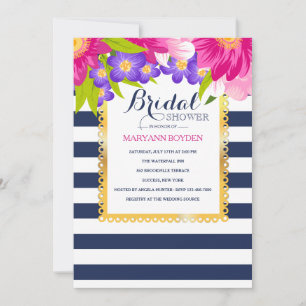 Astounding Floral Invitation