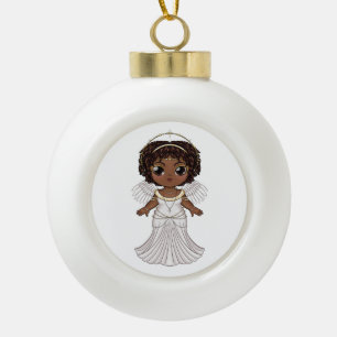 Astra Ceramic Ball Christmas Ornament