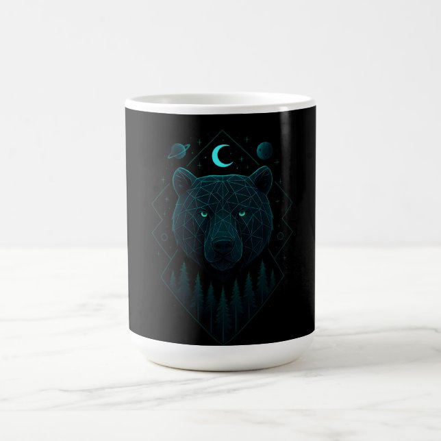 Astral Bear - Cosmic Strength Power Coffee Mug (Center)