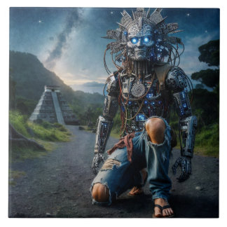 Astral Blue Jeans Warrior Tile